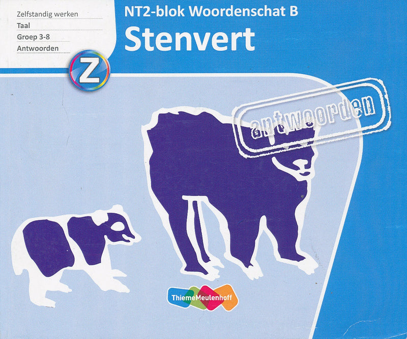 Stenvert Antwoorden NT2 Blok Woordenschat B