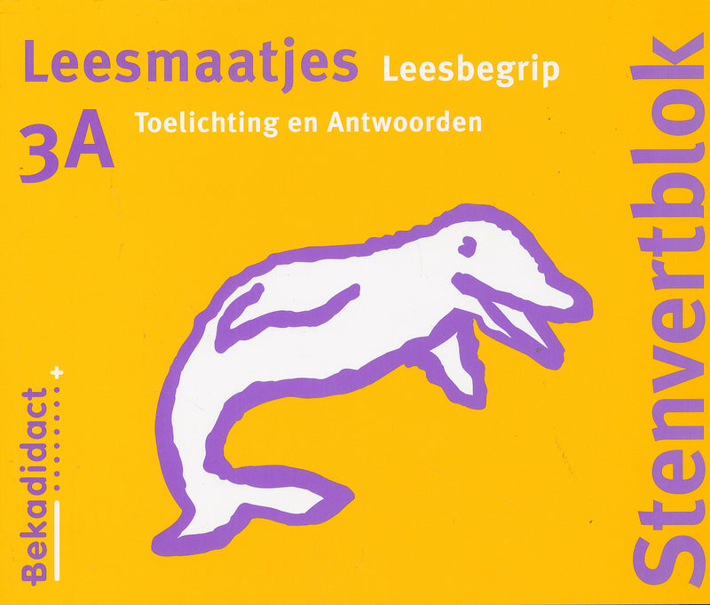 Stenvert Leesmaatjes Leesbegrip Antwoorden 3A (per stuk)