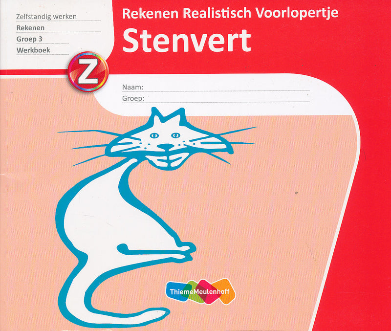 Stenvert Rekenen Realistisch Voorlopertje (rode kaft)