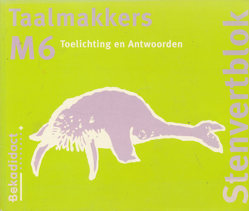 Stenvert Antwoorden Taalmakkers M6