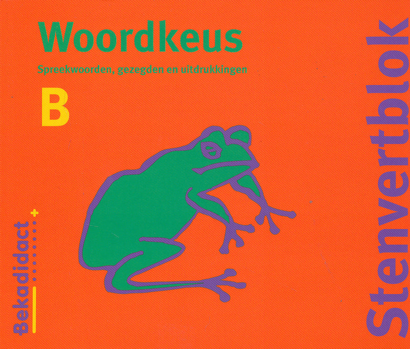 Stenvert Woordkeus B (oranje) groep 6-8