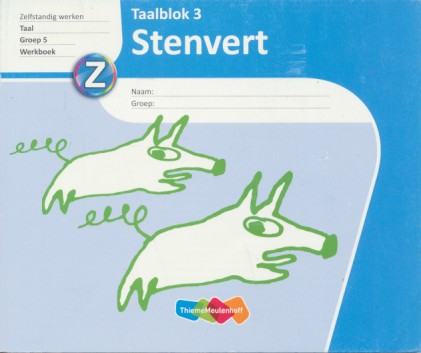Stenvert Taalblok 3 groep 5 (per stuk)