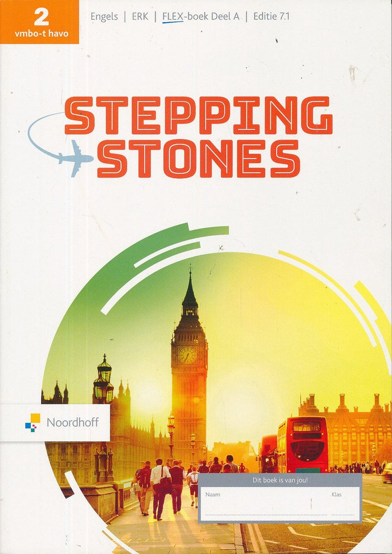 Stepping Stones 7.1 editie FLEX boek Deel 2 B VMBO-T/HAVO 978900024031