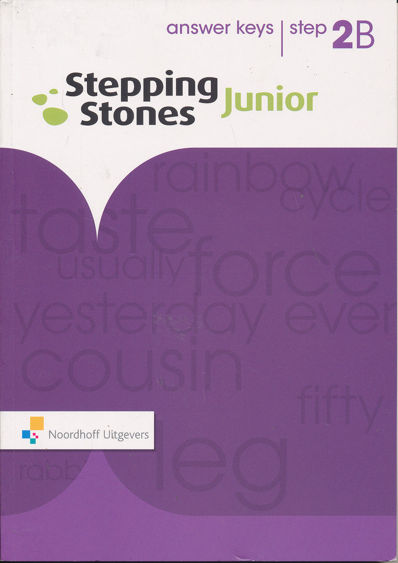 Stepping Stones Junior Answer Keys 2B (groep 6)