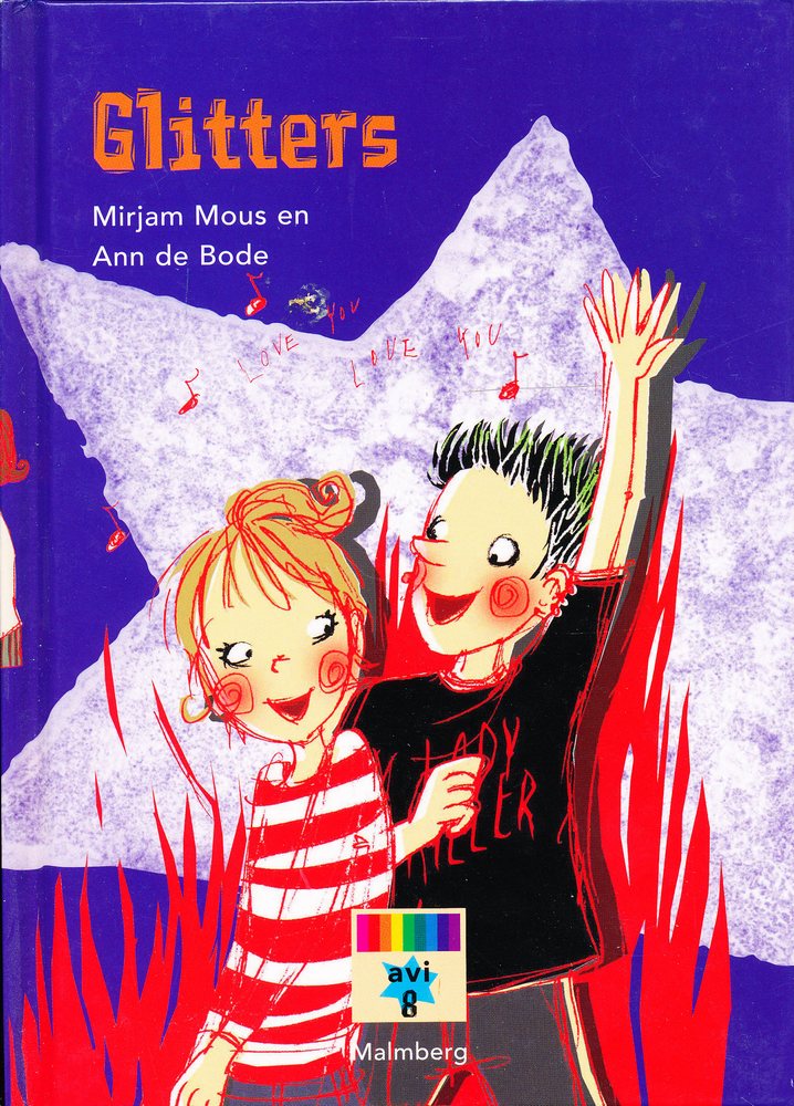 Leeskist ster leesboekje Glitters