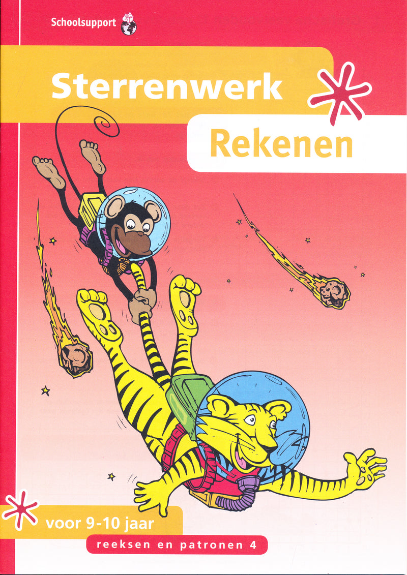 Sterrenwerk Rekenen werkboek Reeksen en Patronen 4 (per stuk)