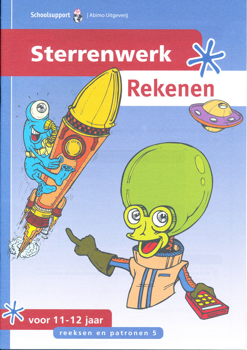 Sterrenwerk Rekenen werkboek Reeksen en Patronen 5 (per stuk)