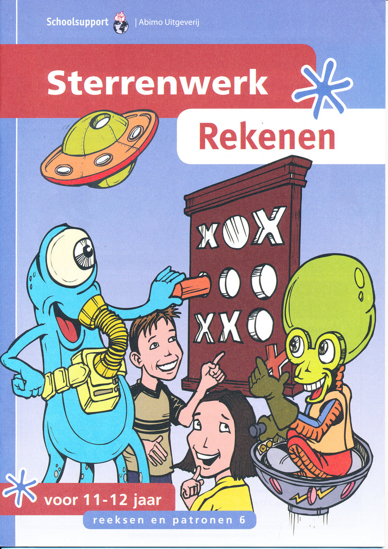 Sterrenwerk Rekenen werkboek Reeksen en Patronen 6 (per stuk)