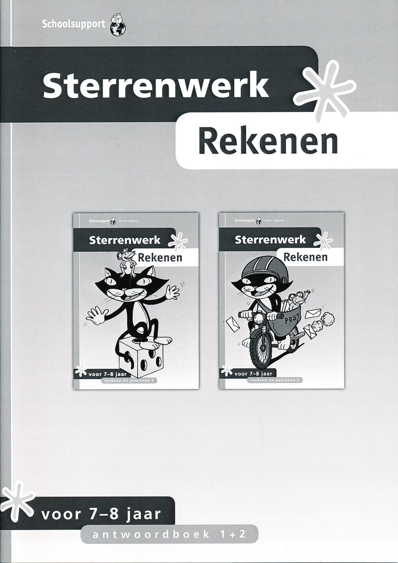 Sterrenwerk Rekenen Antwoordenboek Reeksen en Patronen 1en 2