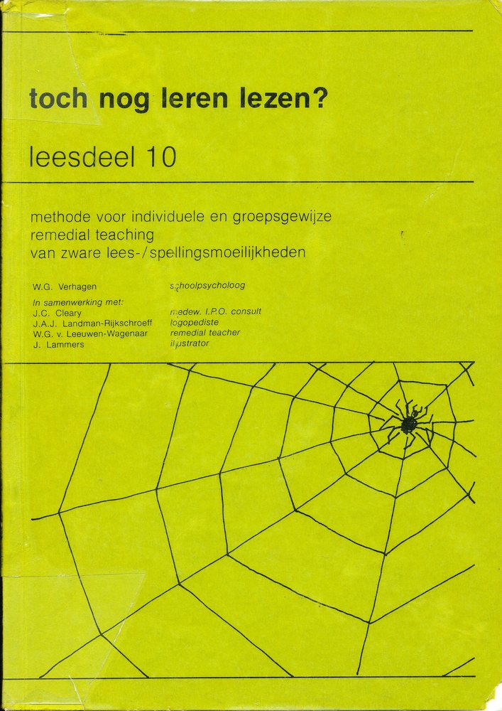 Toch nog leren lezen? Versie 1 leesdeel 10