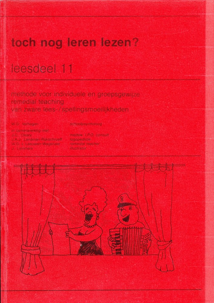 Toch nog leren lezen? Versie 1 leesdeel 11