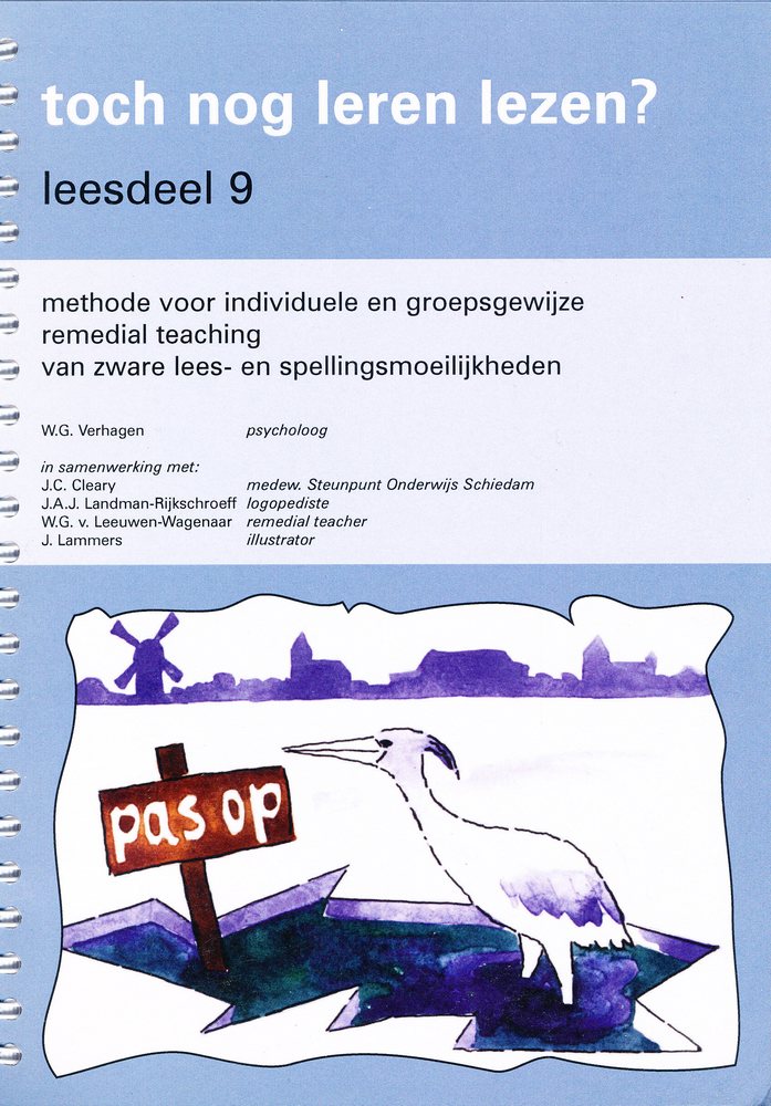 Toch nog leren lezen? Versie 2 Leesdeel 9