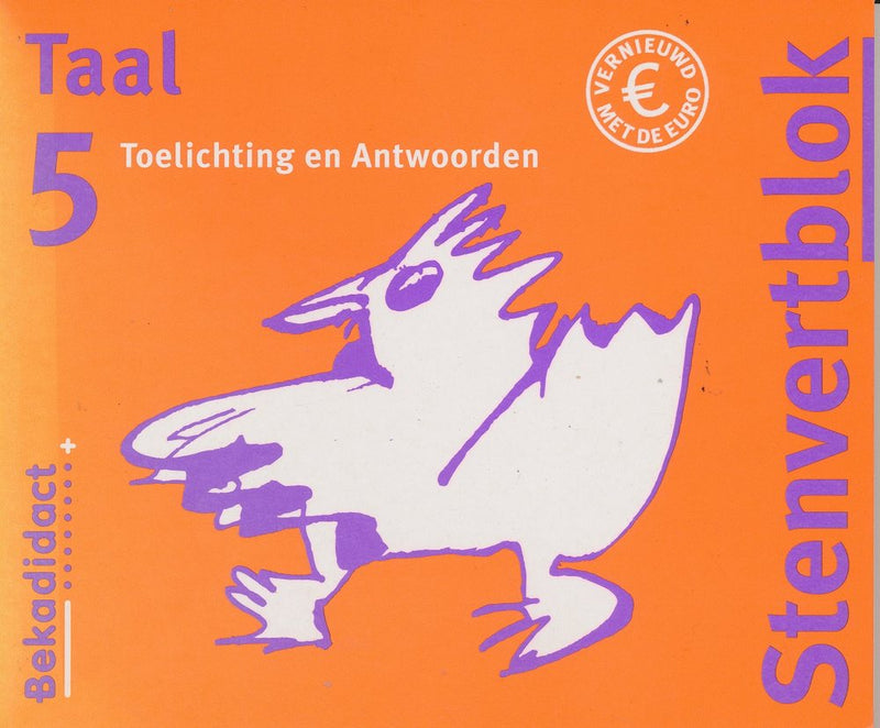 Stenvert Antwoorden Taal 5 groep 7