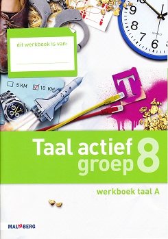 Taal Actief versie 4 werkboek Taal 8A (per pak van 5)