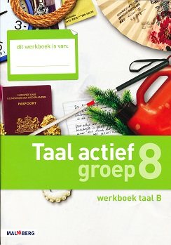 Taal Actief versie 4 werkboek Taal 8B (per set van 5)