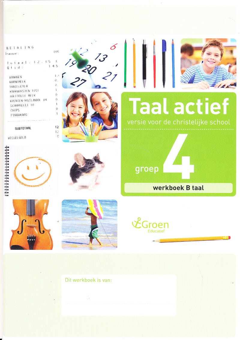 Taal Actief christelijke versie werkboek Taal 4B (per stuk)
