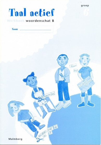 Taal Actief versie 3 werkschrift woordenschat B groep 6 (per set van 5 stuks)