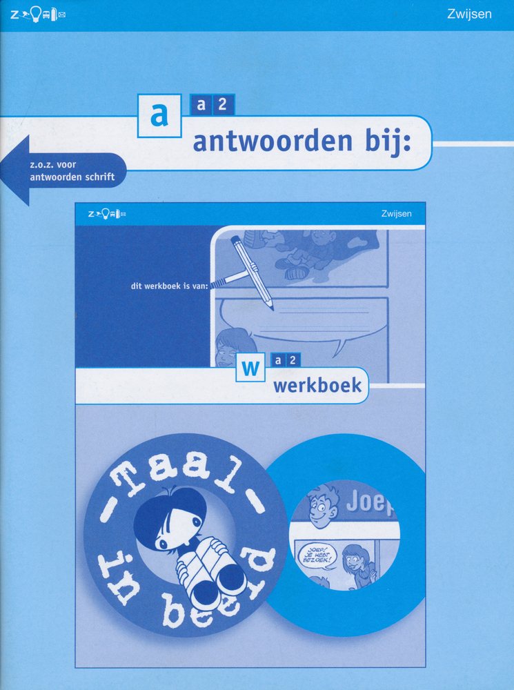 Taal in beeld versie 1 Antwoordenboek Taal A2 groep 4