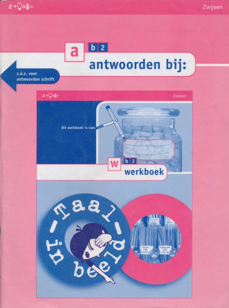 Taal in beeld versie 1 Antwoordenboek Taal B2 groep 5