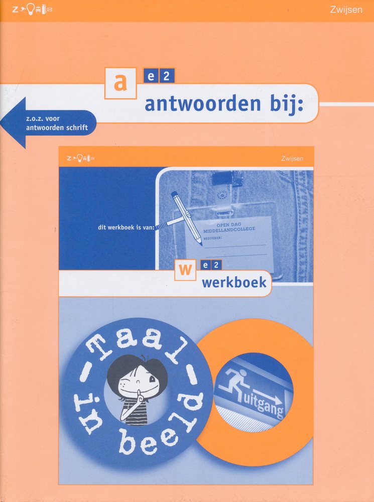 Taal in beeld Versie 1 Antwoordenboek Taal E2 groep 8