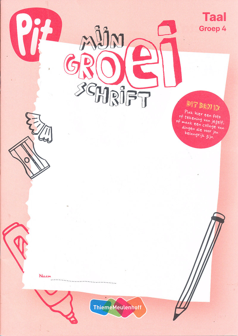 Pit Taal Mijn groei schrift groep 4 (per stuk)