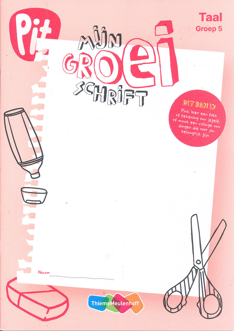 Pit Taal Mijn groei schrift groep 5 (per stuk)