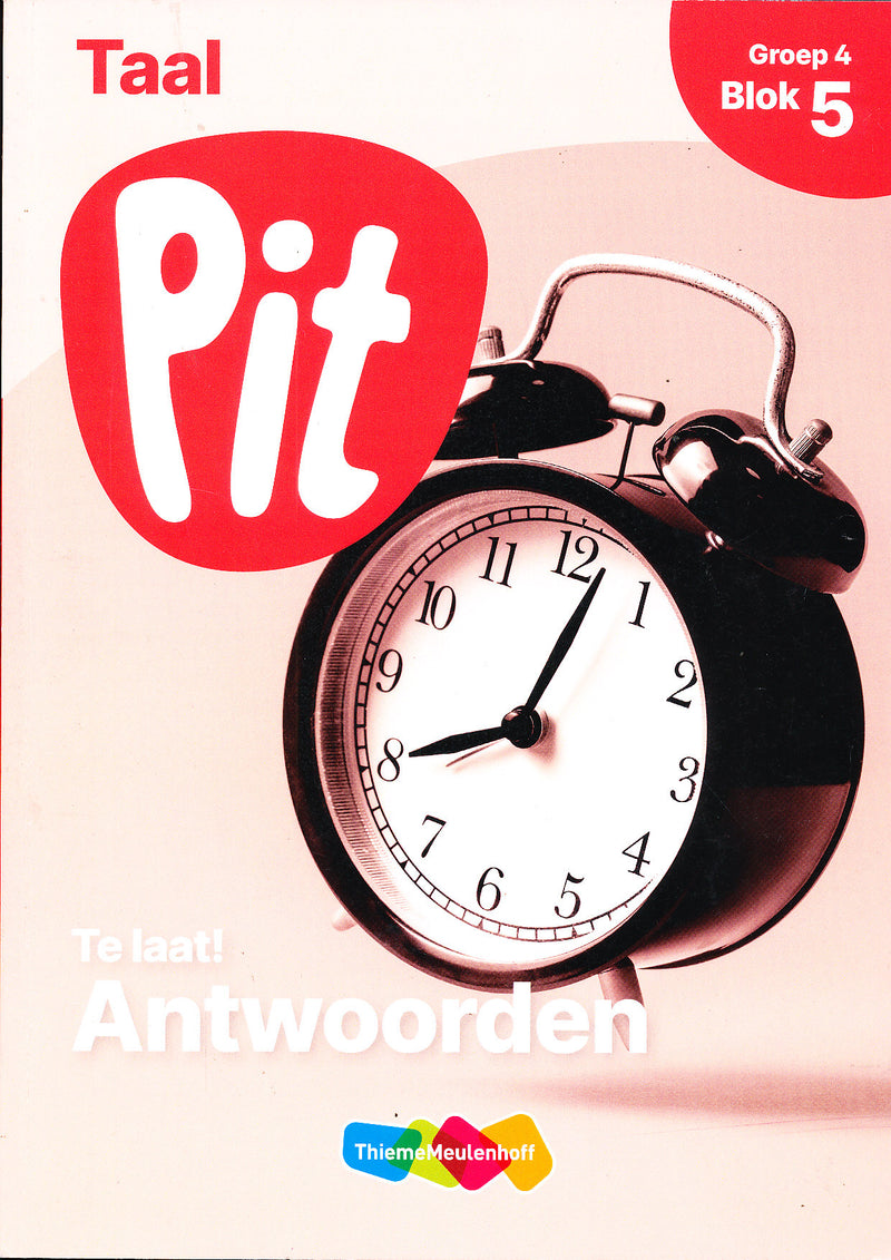 Pit Antwoorden Taal blok 5 groep 4