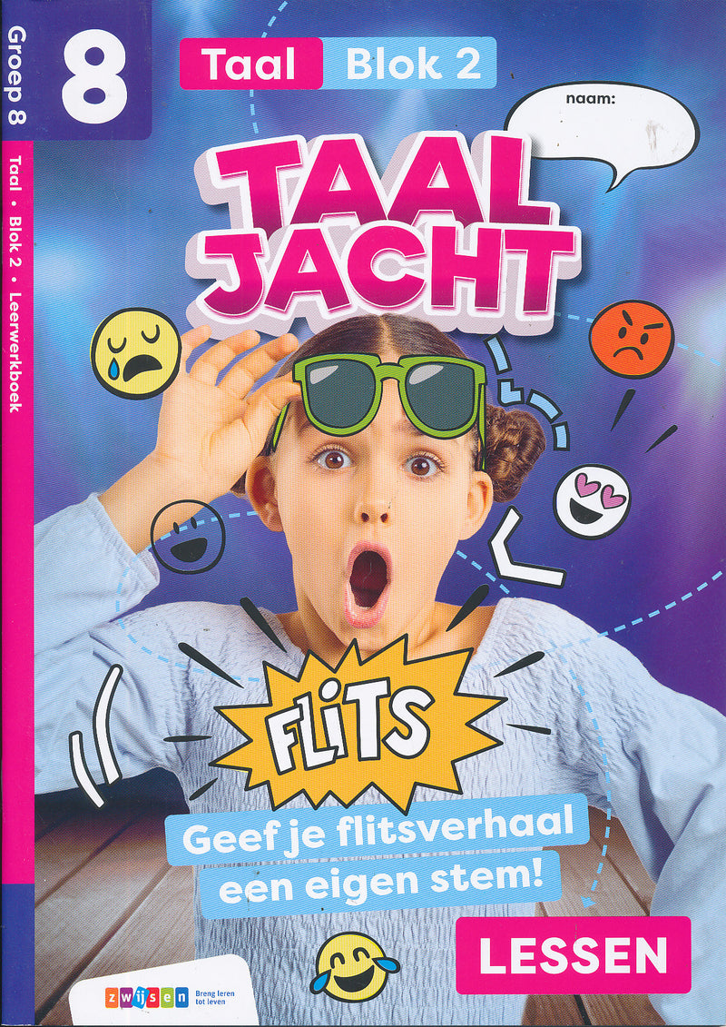 Taaljacht Leerwerkboek Taal blok 2 groep 8