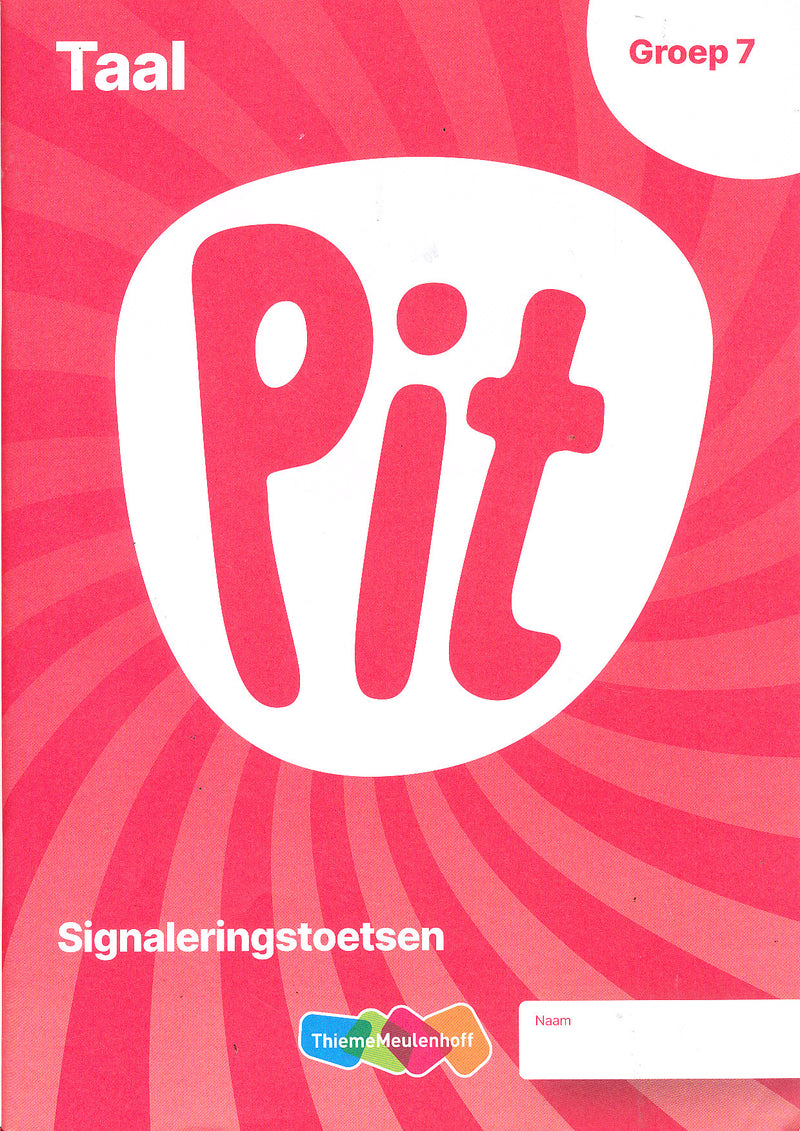 Pit Signaleringstoetsen Taal groep 7 (per stuk)
