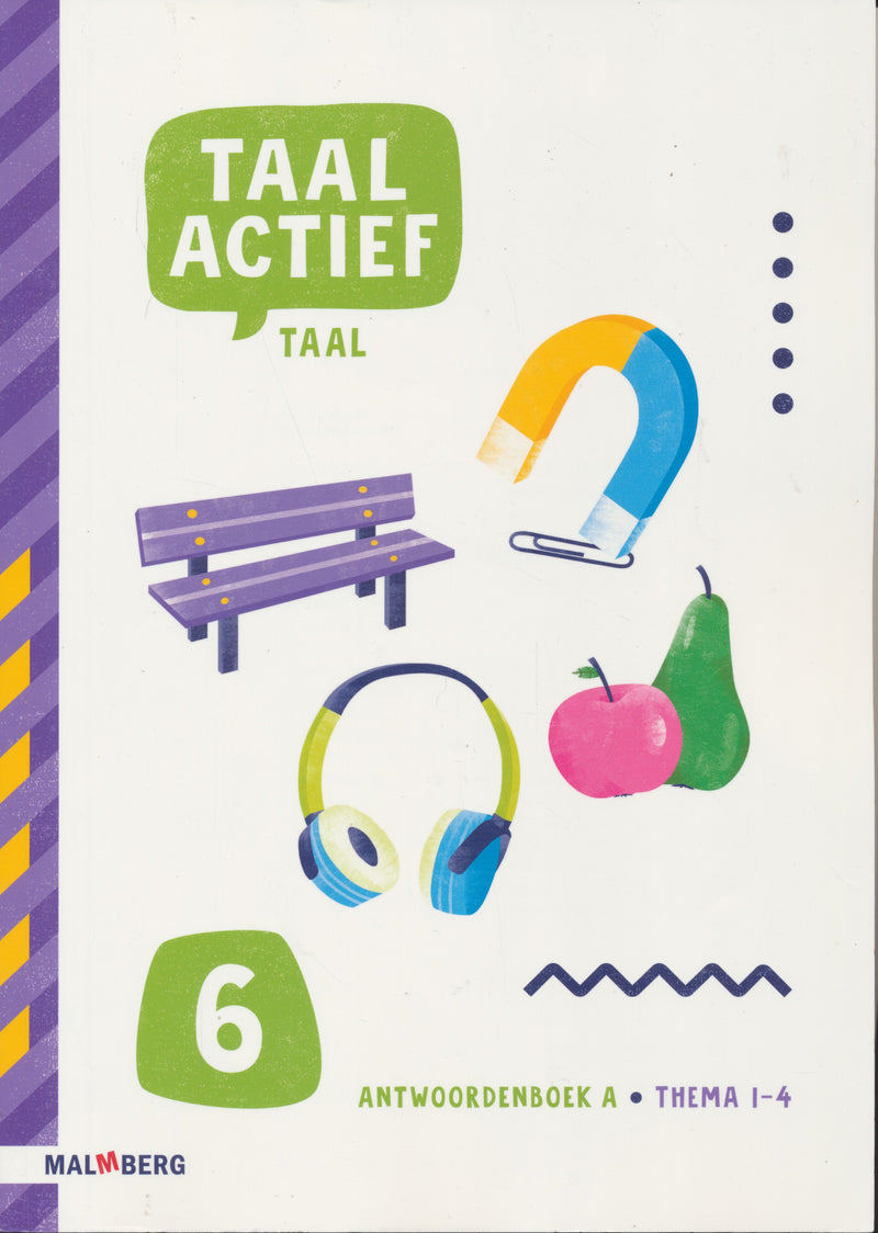 Taal Actief versie 5 Antwoordenboek A Taal Thema 1-4 groep 6