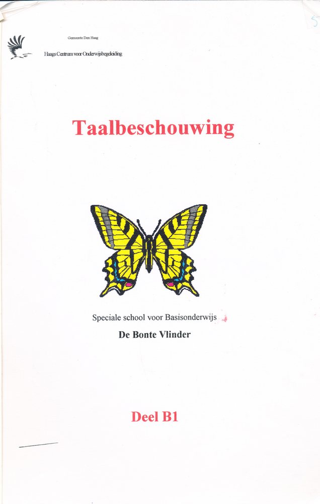 Taalbeschouwing Handleiding deel B1