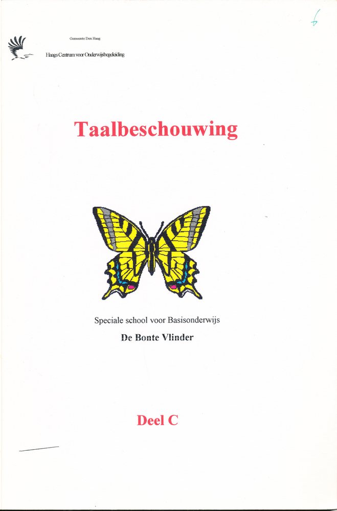 Taalbeschouwing Handleiding deel C