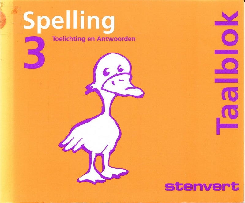 Stenvert Antwoorden Spelling 3 groep 5