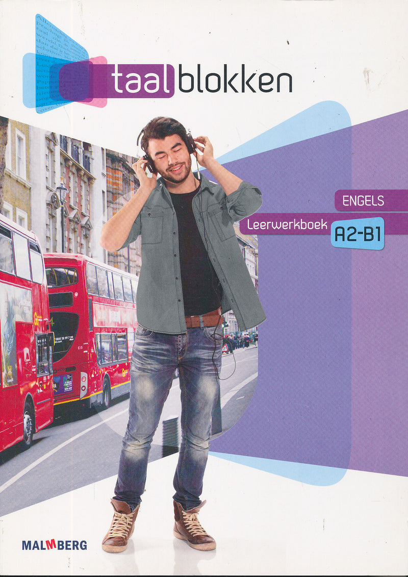 Taalblokken Engels leerwerkboek A2-B1