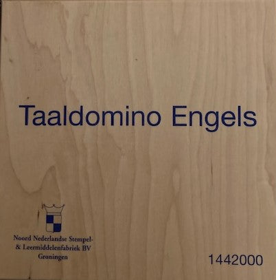 Taaldomino Engels (zie omschrijving)