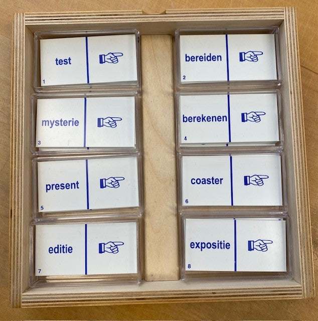 Taaldomino Synoniemen Set 1 (8 spellen)