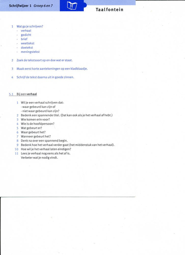 Taalfontein Schrijfwijzer 1 groep 6-7
