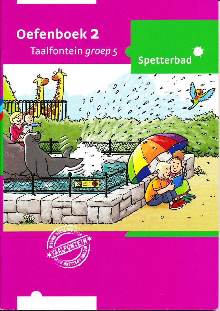 Taalfontein Spetterbad Oefenboek 2 (per stuk) groep 5
