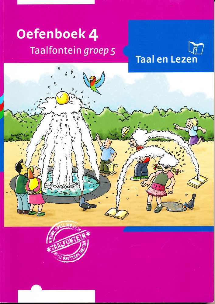 Taalfontein Taal en Lezen Oefenboek 4 (per stuk) groep 5