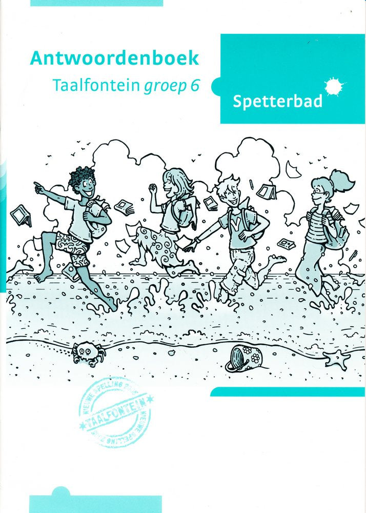 Taalfontein Spetterbad Antwoordenboek groep 6
