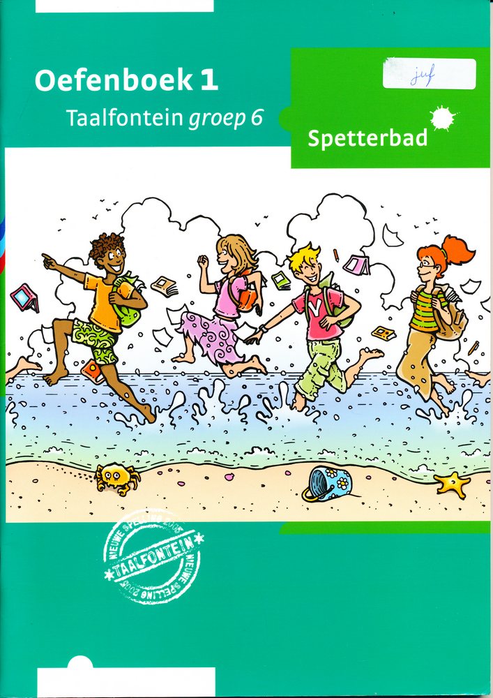 Taalfontein Spetterbad Oefenboek 1 (per stuk) groep 6
