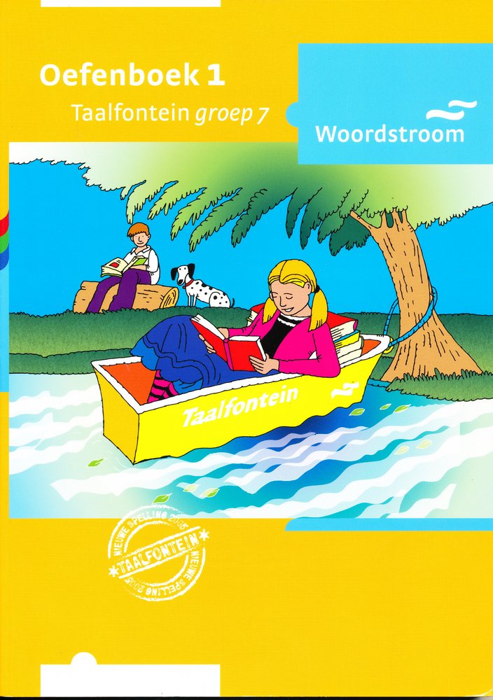Taalfontein Woordstroom Oefenboek 1 (per stuk) groep 7