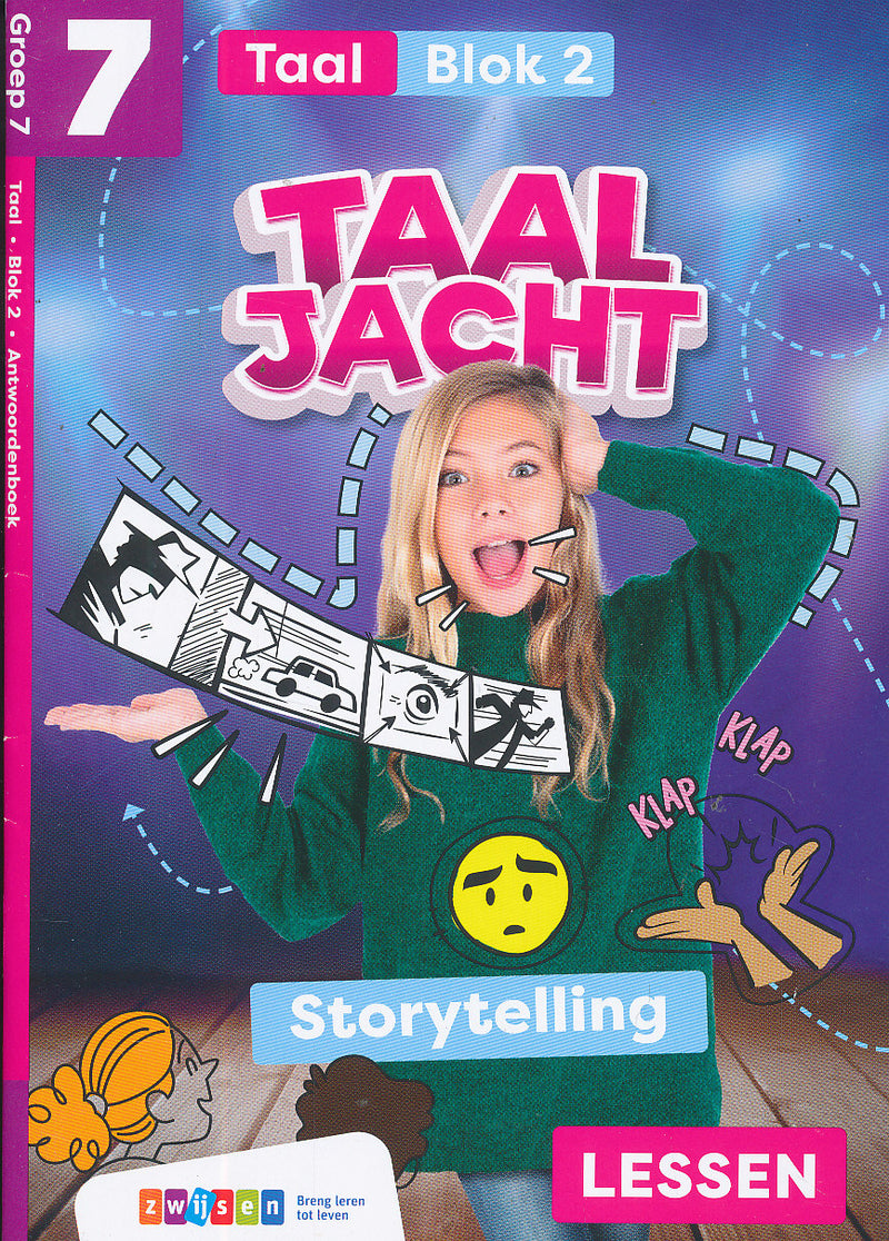 Taaljacht Antwoordenboek Taal blok 2 groep 7