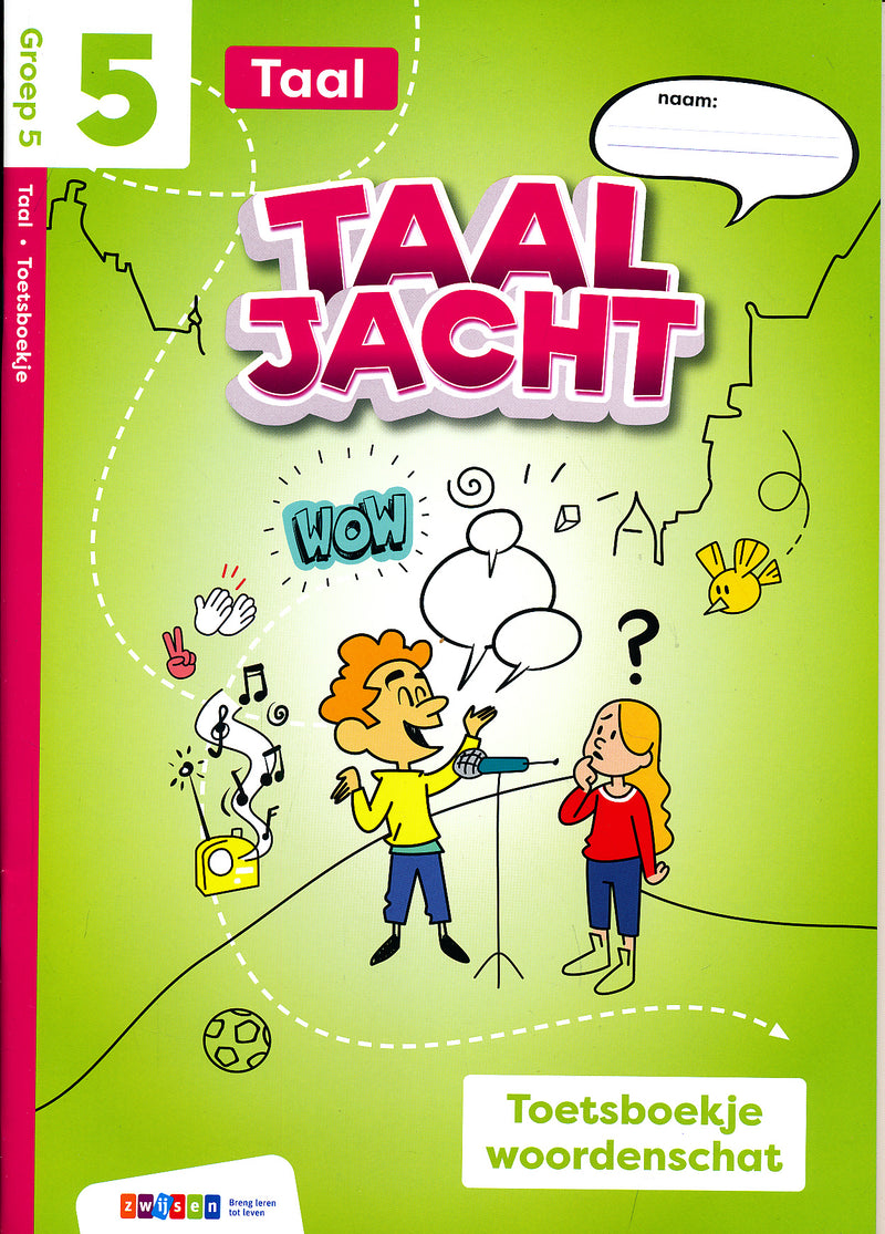Taaljacht Toetsboek Taal Woordenschat groep 5