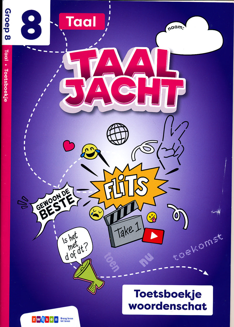 Taaljacht Toetsboek Taal Woordenschat groep 8
