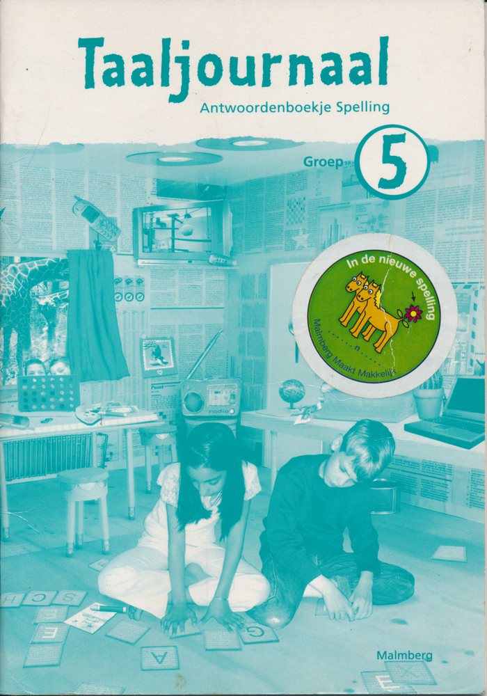 Taaljournaal (2) Antwoordenboek spelling groep 5