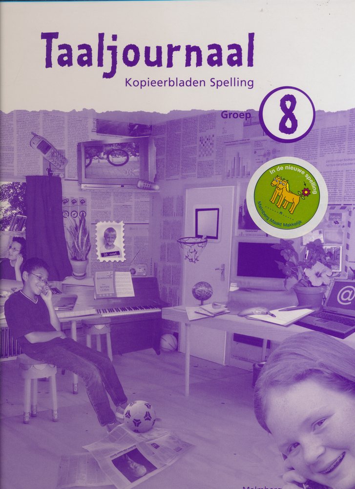 Taaljournaal (2) kopieerbladen Spelling groep 8