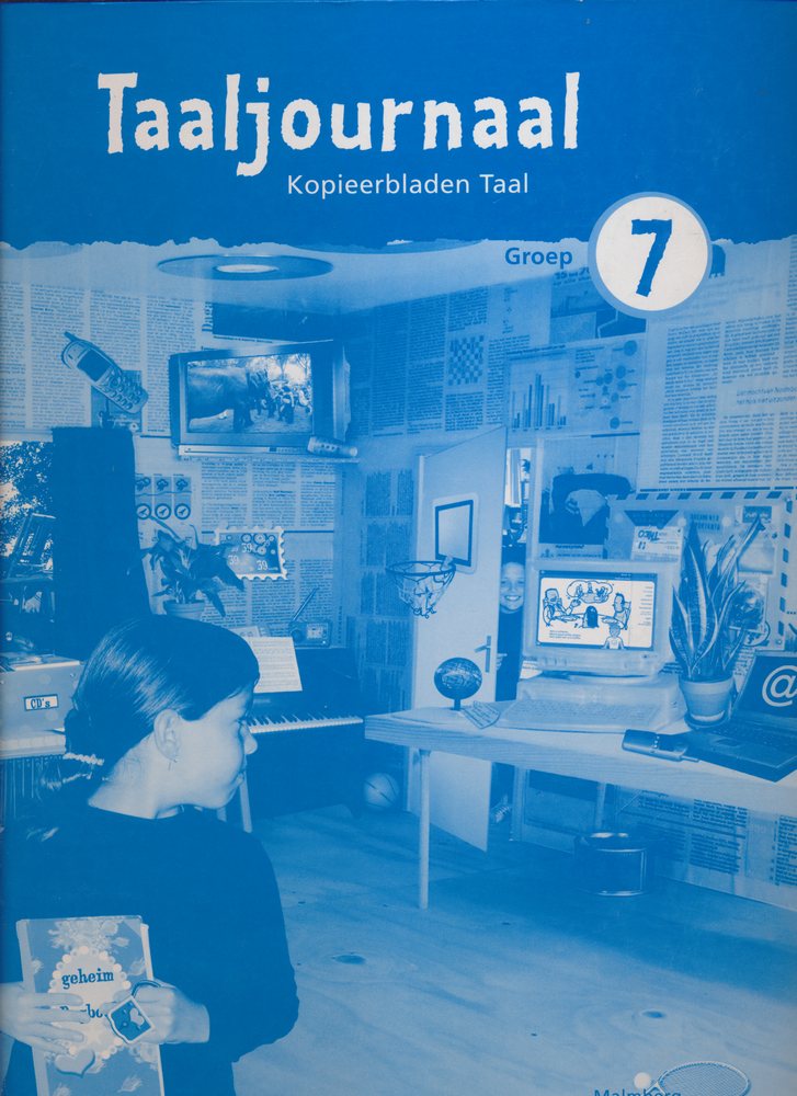 Taaljournaal (2) kopieerbladen Taal groep 7 nieuw in folie