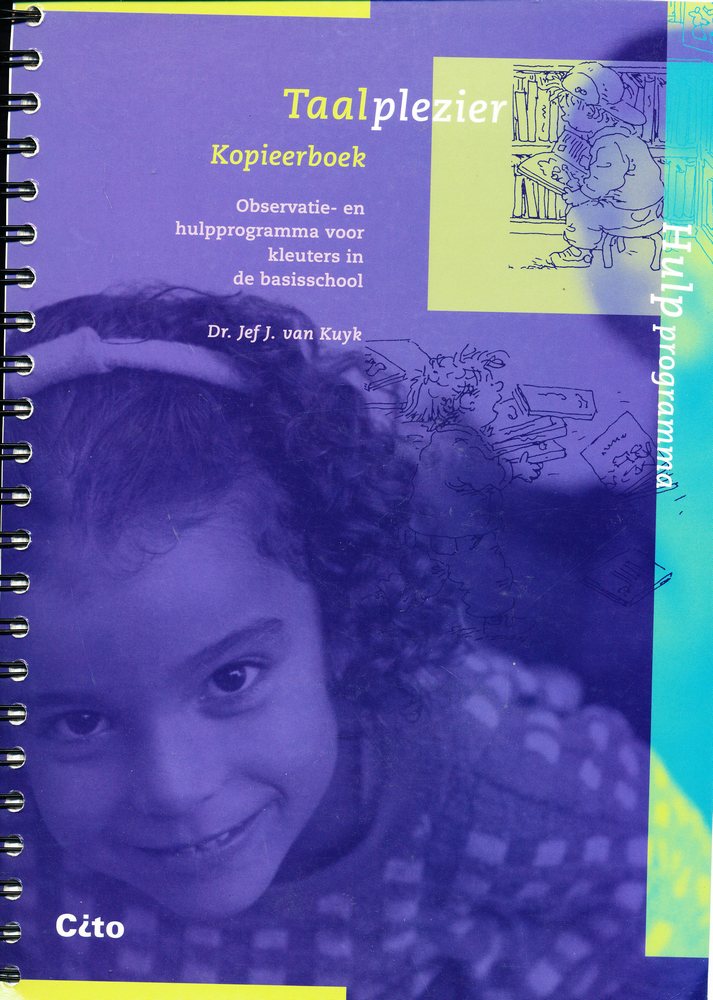 Taalplezier hulpprogramma Kopieerboek