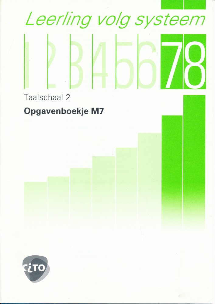LOVS Taalschaal 2 Opgavenboekje M7 (groep 7/8) per stuk